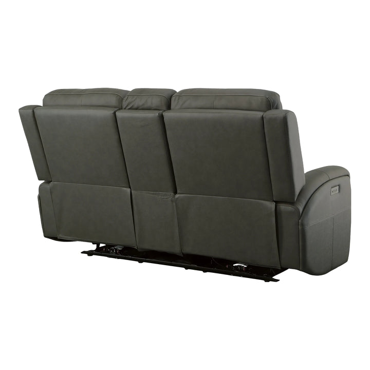 Linden Power Reclining Loveseat with Console Living Room Flexsteel