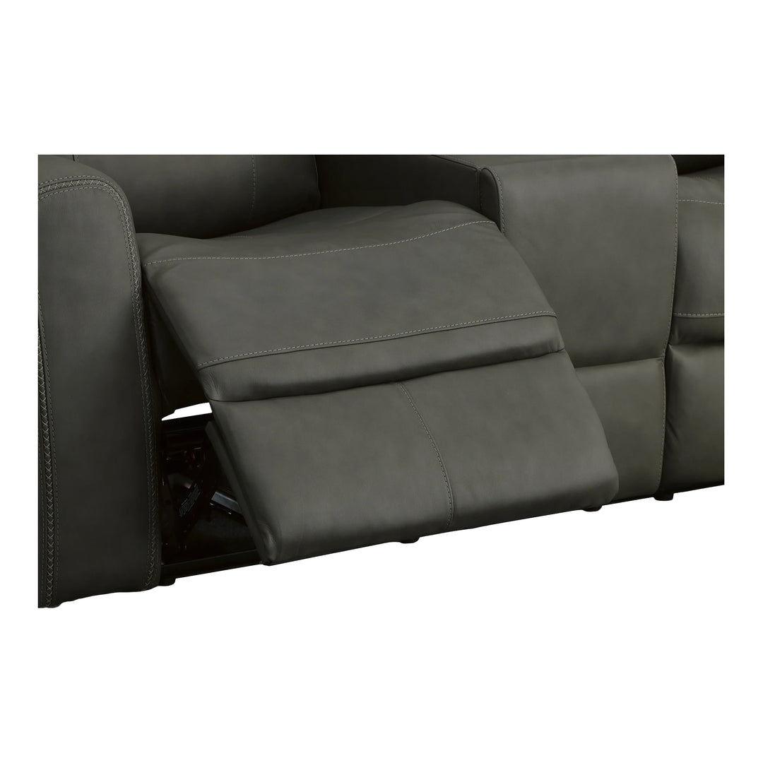 Linden Power Reclining Loveseat with Console Living Room Flexsteel