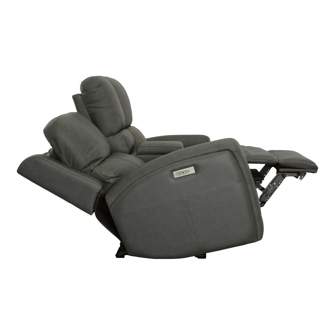 Linden Power Reclining Loveseat with Console Living Room Flexsteel