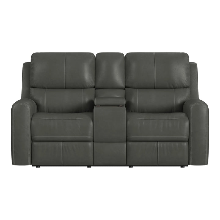 Linden Power Reclining Loveseat with Console Living Room Flexsteel
