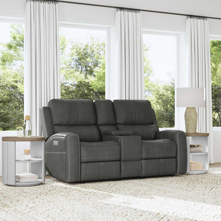 Linden Power Swivel Gliding Recliner