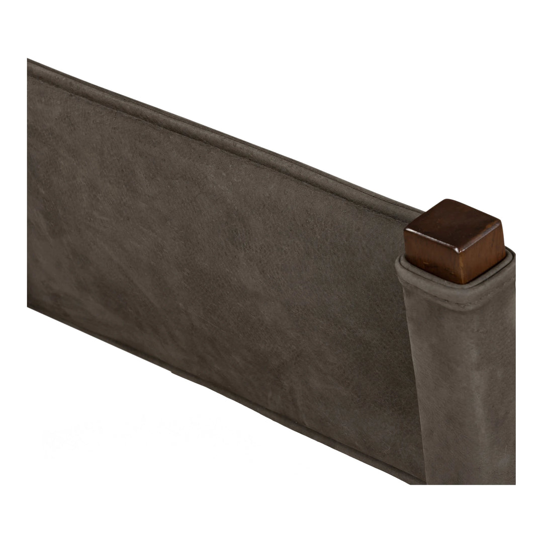 Ferris Dining Chair, Nubuck Charcoal Dining Room Four Hands