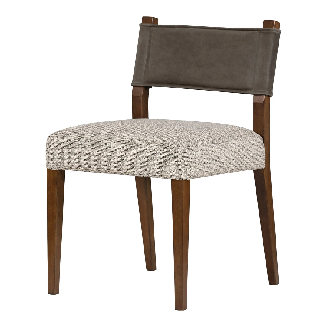 Ferris Dining Chair, Nubuck Charcoal Dining Room Four Hands