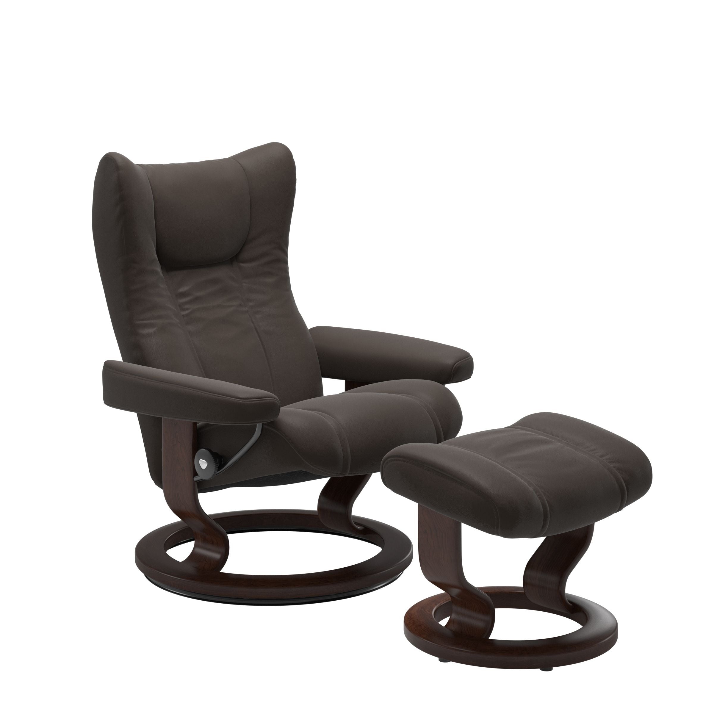 Stressless Wing Classic Chair & Ottoman | Ekornes | Tacoma