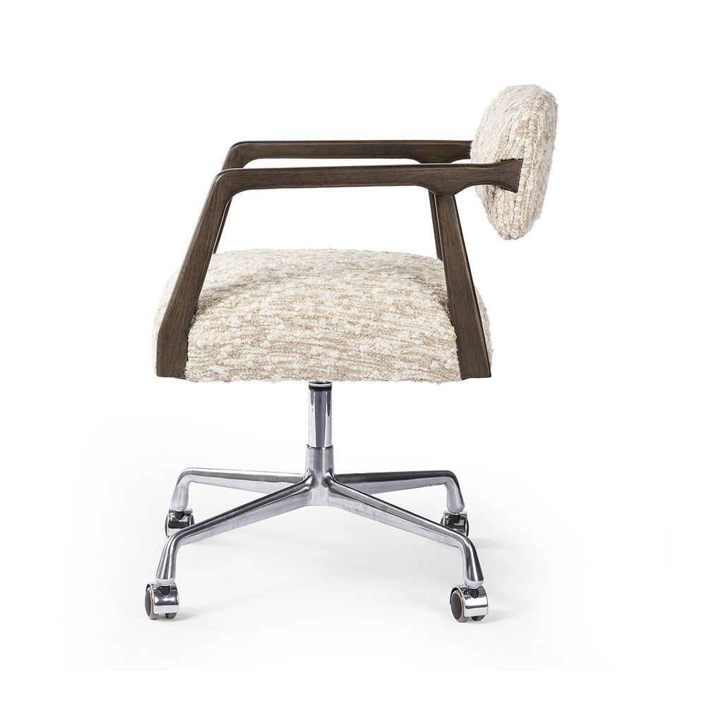 Tyler Desk Chair, Solema Cream Home Office Four Hands   
