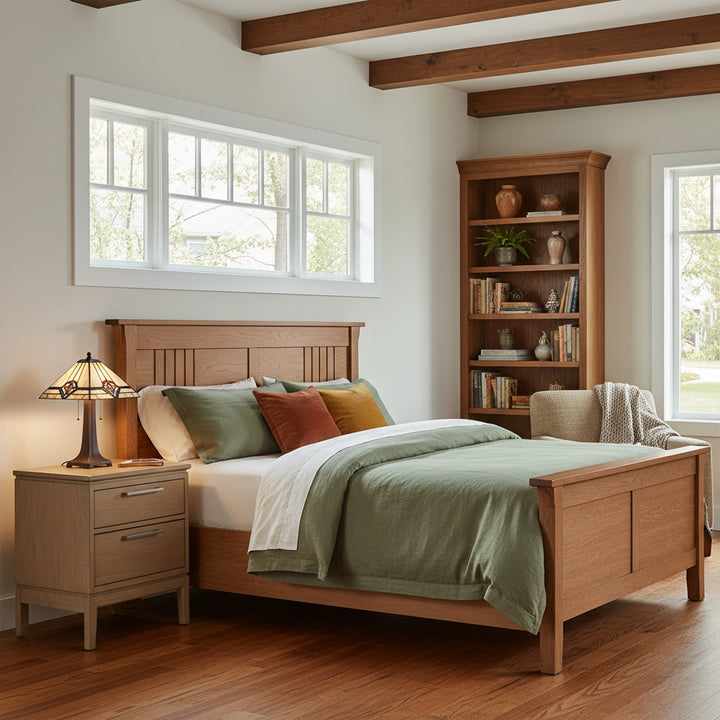 Bailey 2 Drawer Nightstand Bedroom Whittier Wood