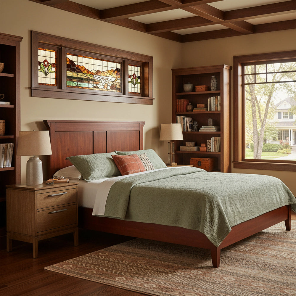 Bailey 2 Drawer Nightstand Bedroom Whittier Wood