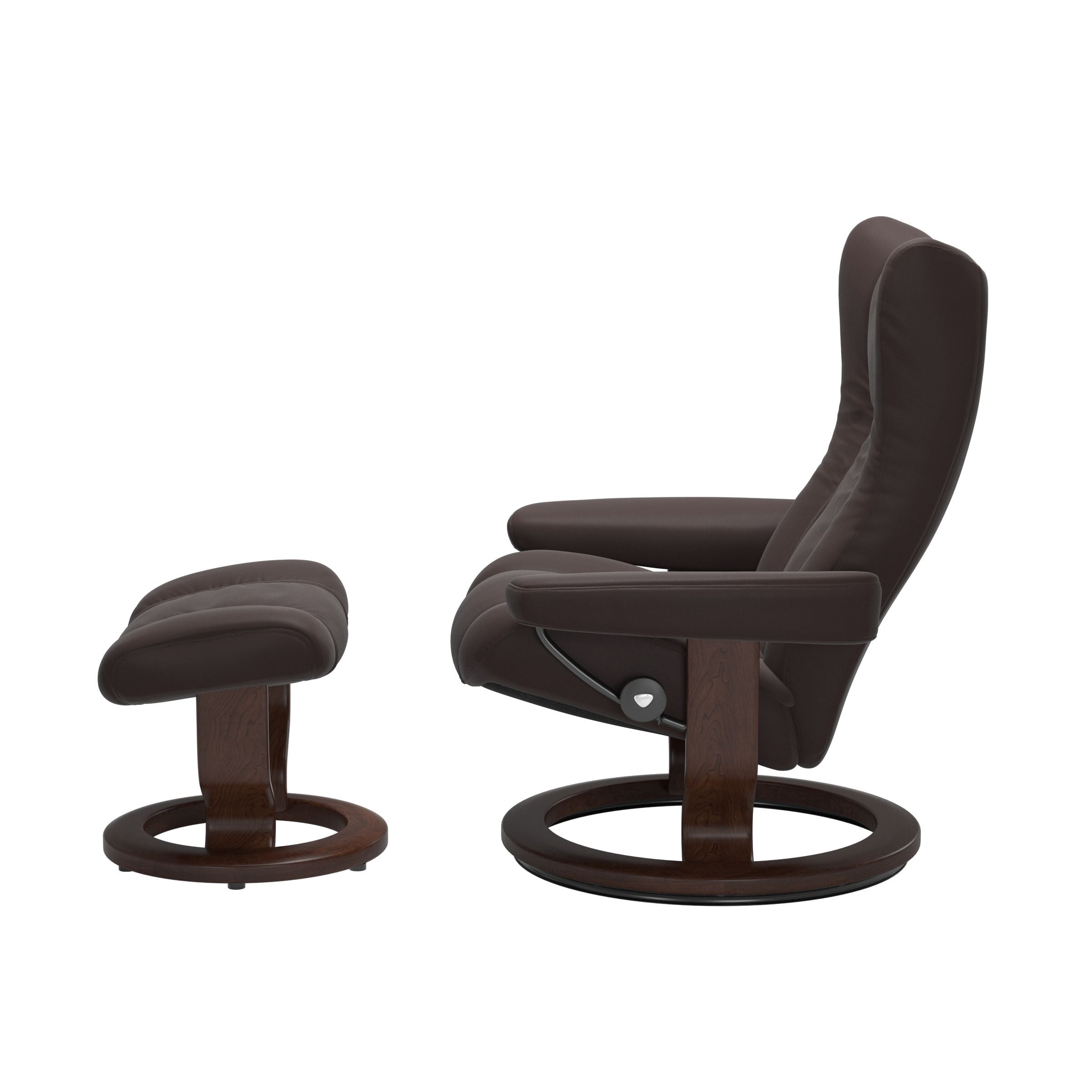 Stressless Wing Classic Chair & Ottoman | Ekornes | Tacoma