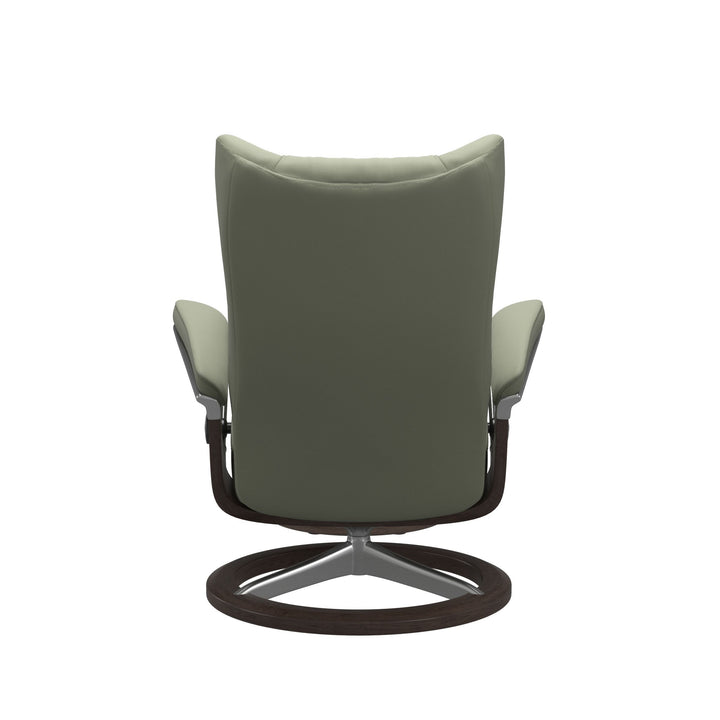 Stressless Wing Signature Chair & Ottoman Living Room Ekornes