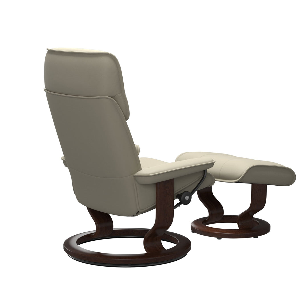 Stressless Admiral Classic Chair & Ottoman Living Room Ekornes