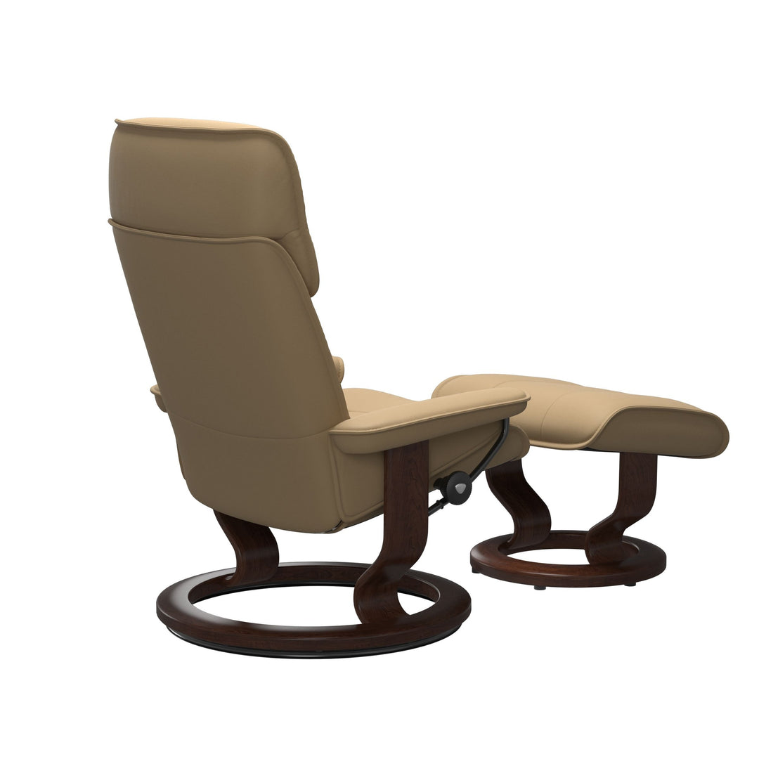Stressless Admiral Classic Chair & Ottoman Living Room Ekornes