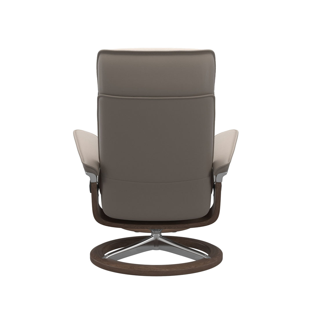 Stressless Admiral Signature Chair & Ottoman