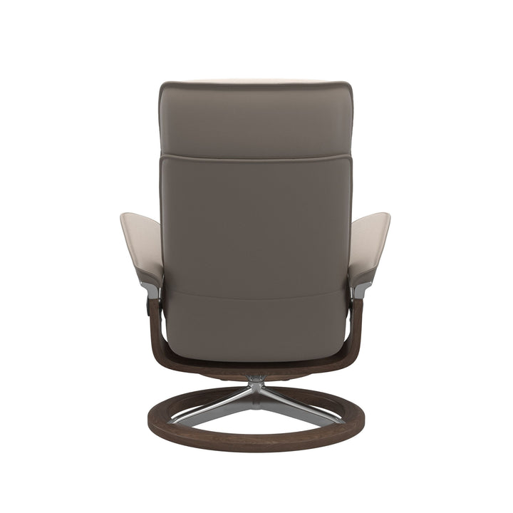 Stressless Admiral Signature Chair & Ottoman