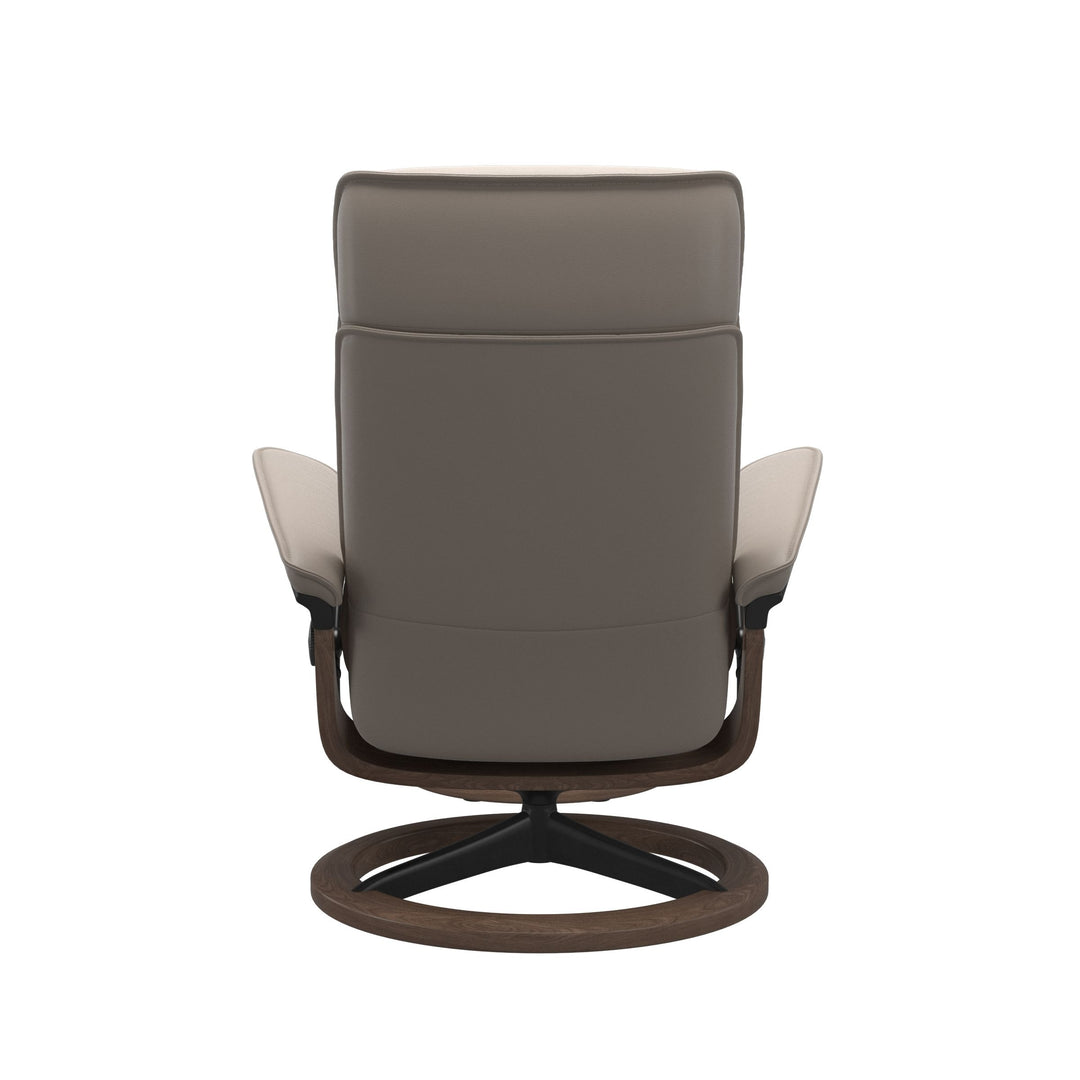 Stressless Admiral Signature Chair & Ottoman