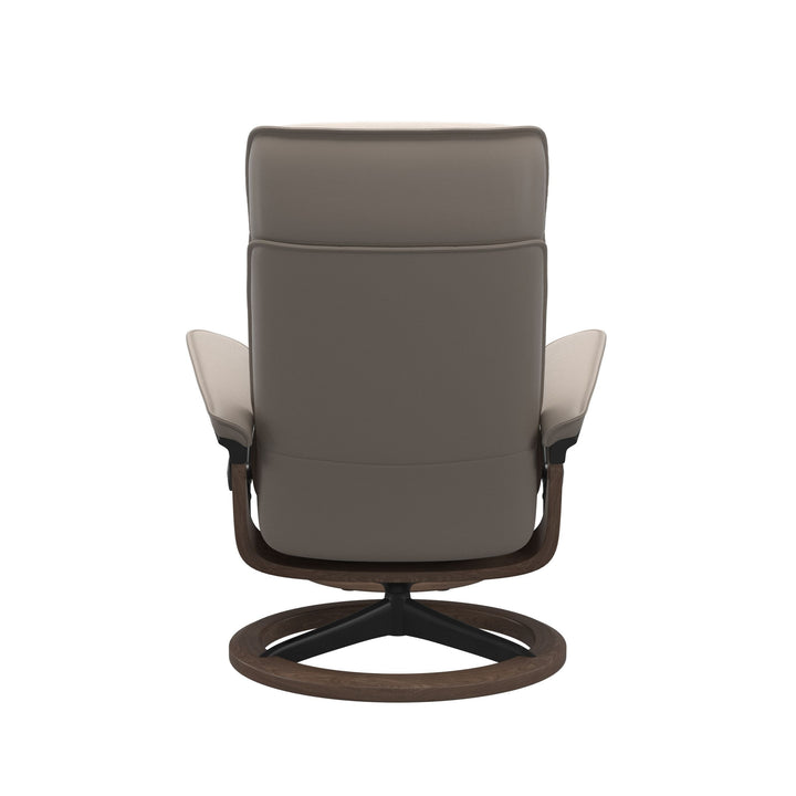 Stressless Admiral Signature Chair & Ottoman