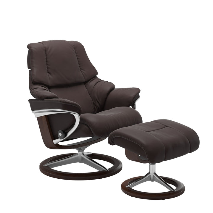 Stressless Reno Signature Chair & Ottoman Living Room Ekornes