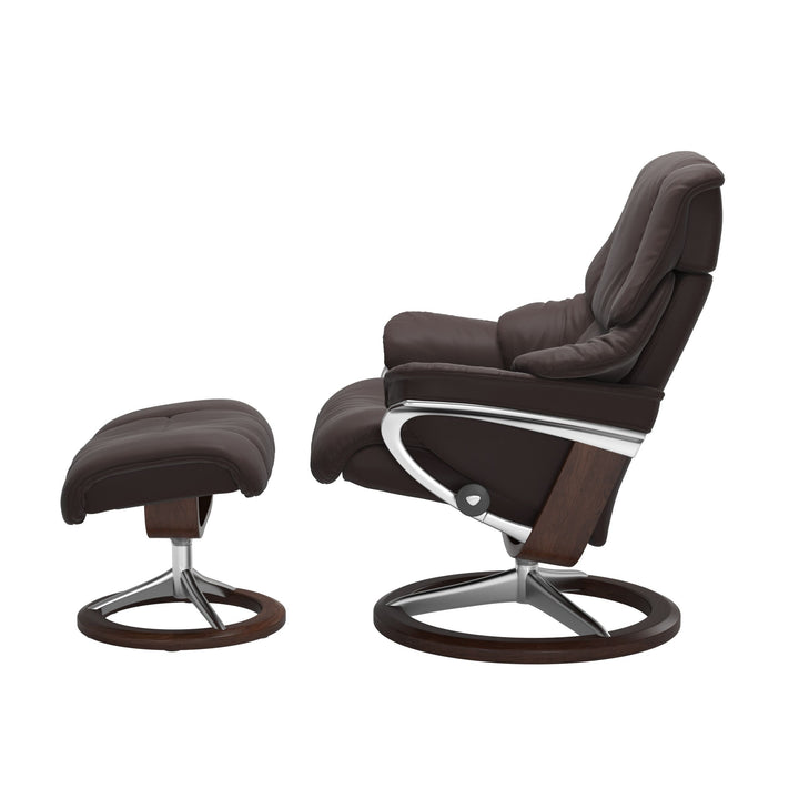 Stressless Reno Signature Chair & Ottoman Living Room Ekornes
