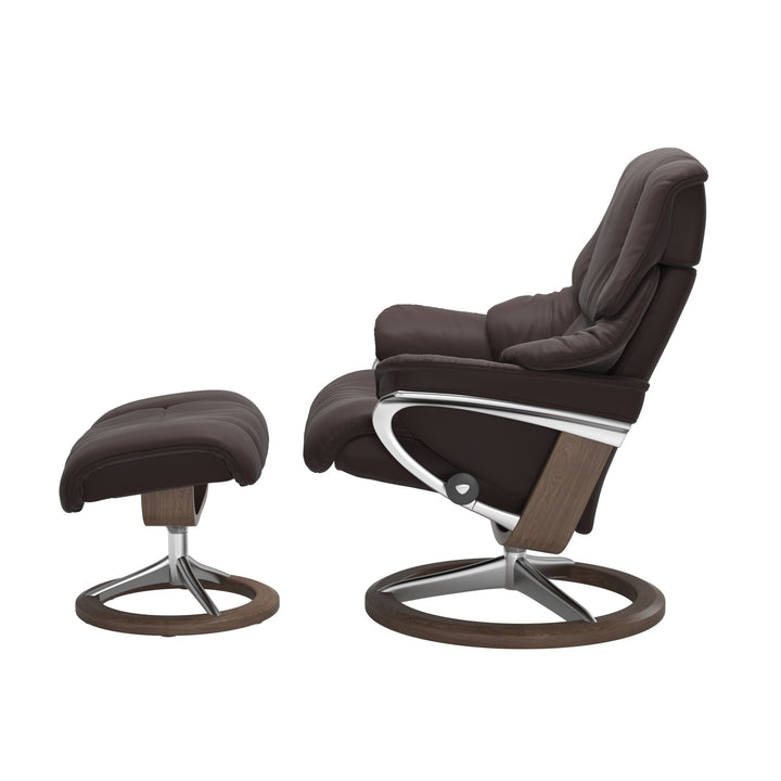 Stressless Reno Signature Chair & Ottoman Living Room Ekornes