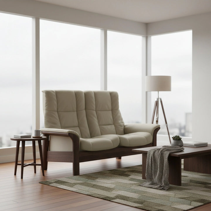 Stressless Buckingham High Back Loveseat Living Room Ekornes