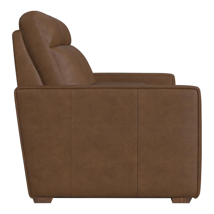 Dutch Power Reclining Loveseat with Console Living Room Flexsteel