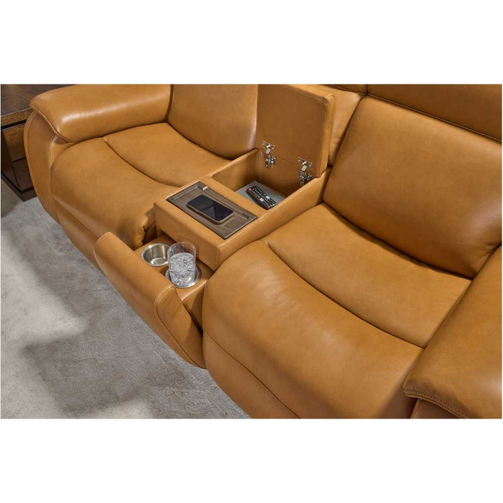 Ziggy Power Reclining Loveseat with Console Living Room Flexsteel