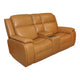 Ziggy Power Reclining Loveseat with Console Living Room Flexsteel