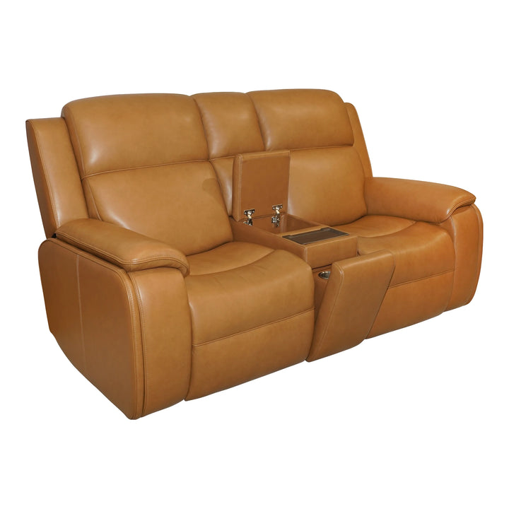 Ziggy Power Reclining Loveseat with Console Living Room Flexsteel