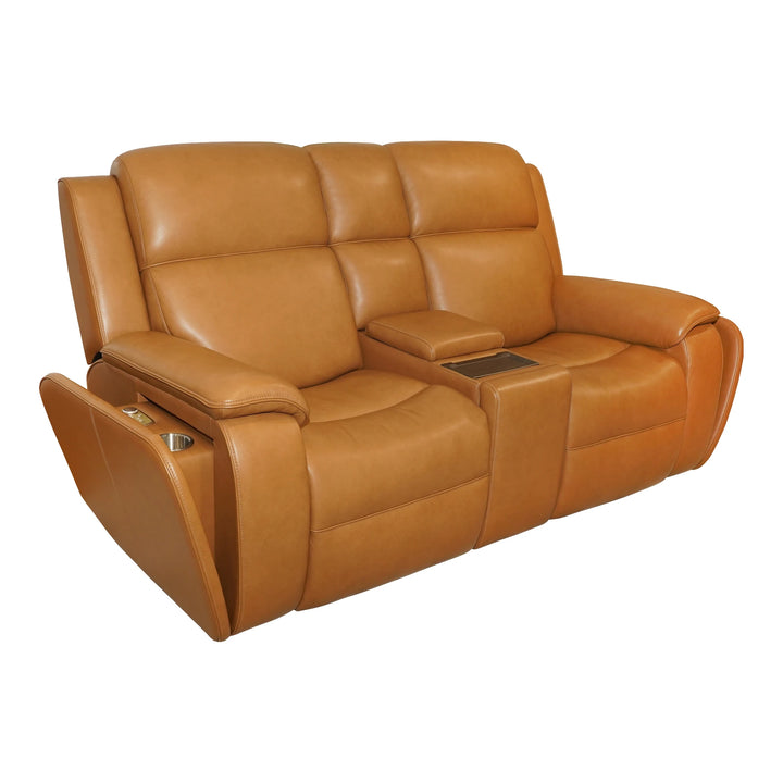 Ziggy Power Reclining Loveseat with Console Living Room Flexsteel