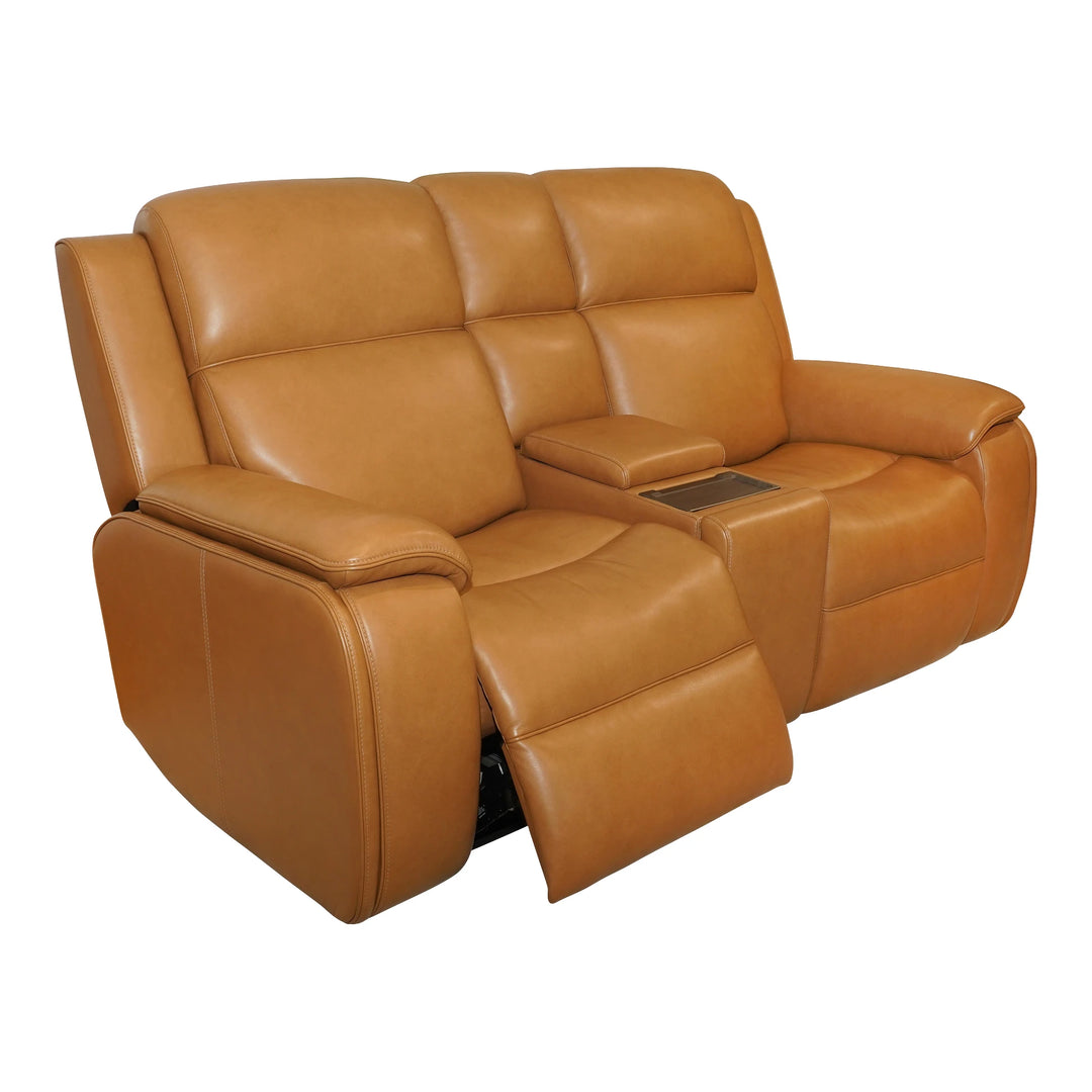 Ziggy Power Reclining Loveseat with Console Living Room Flexsteel
