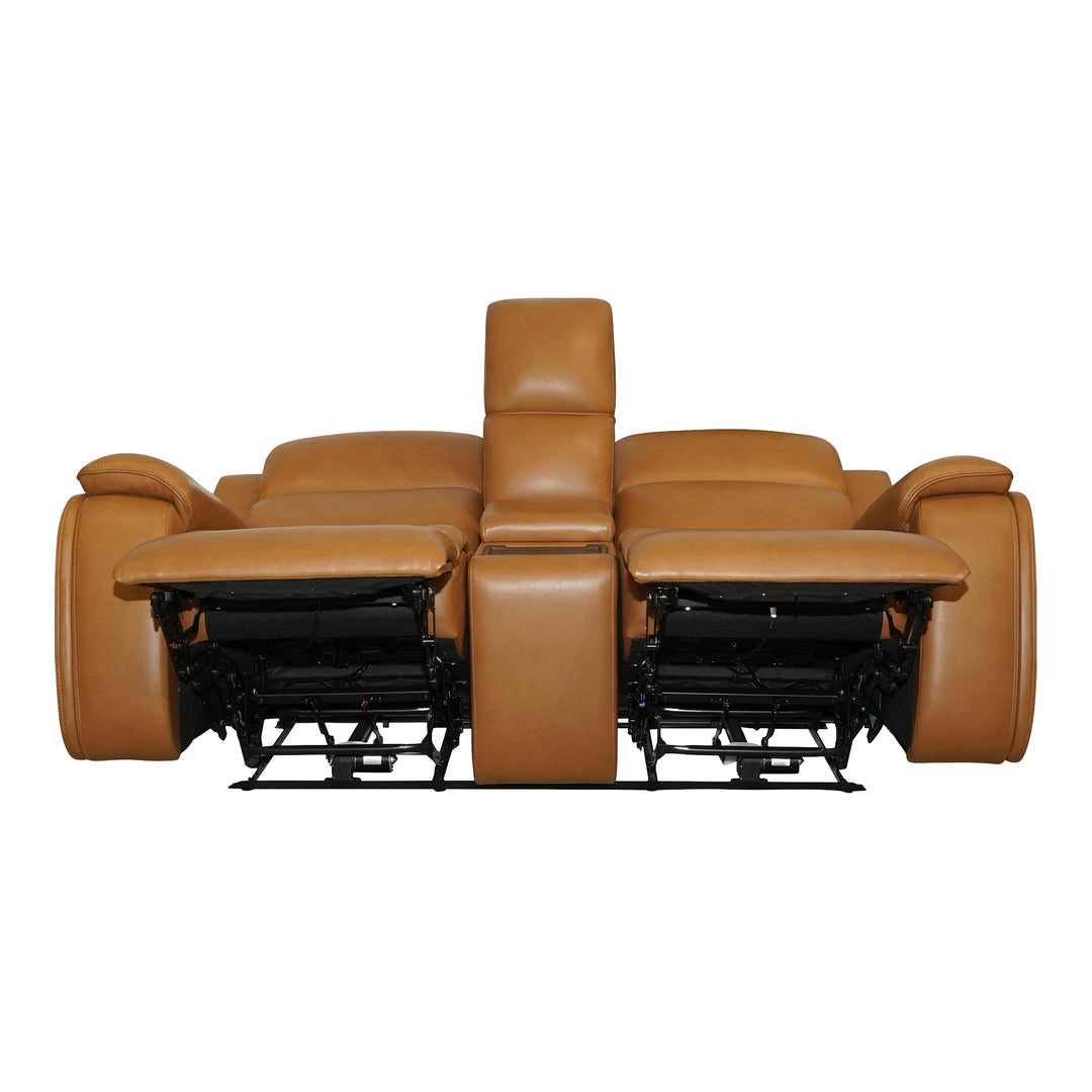 Ziggy Power Reclining Loveseat with Console Living Room Flexsteel