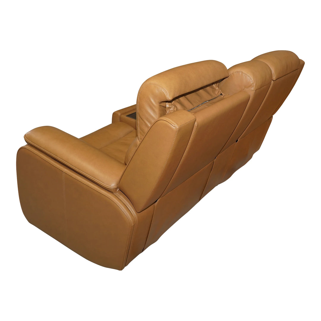 Ziggy Power Reclining Loveseat with Console Living Room Flexsteel