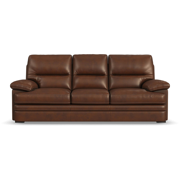 David Leather Sofa Living Room Flexsteel   