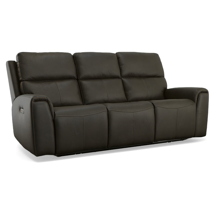 Jarvis Power Reclining Sofa with Power Headrests Living Room Flexsteel   