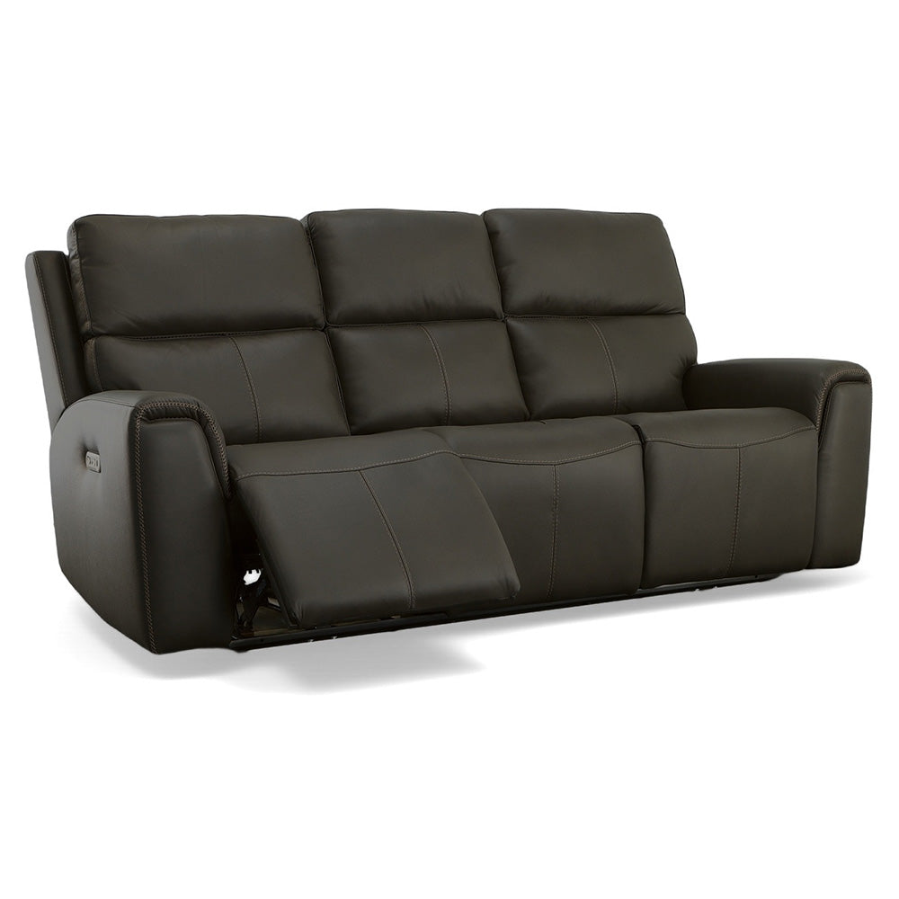 Jarvis Power Reclining Sofa with Power Headrests Living Room Flexsteel   