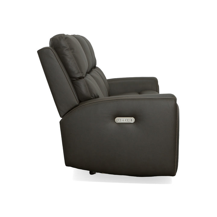 Jarvis Power Reclining Sofa with Power Headrests Living Room Flexsteel   