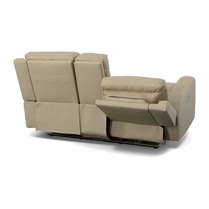 Jarvis Power Reclining Loveseat with Console Living Room Flexsteel   