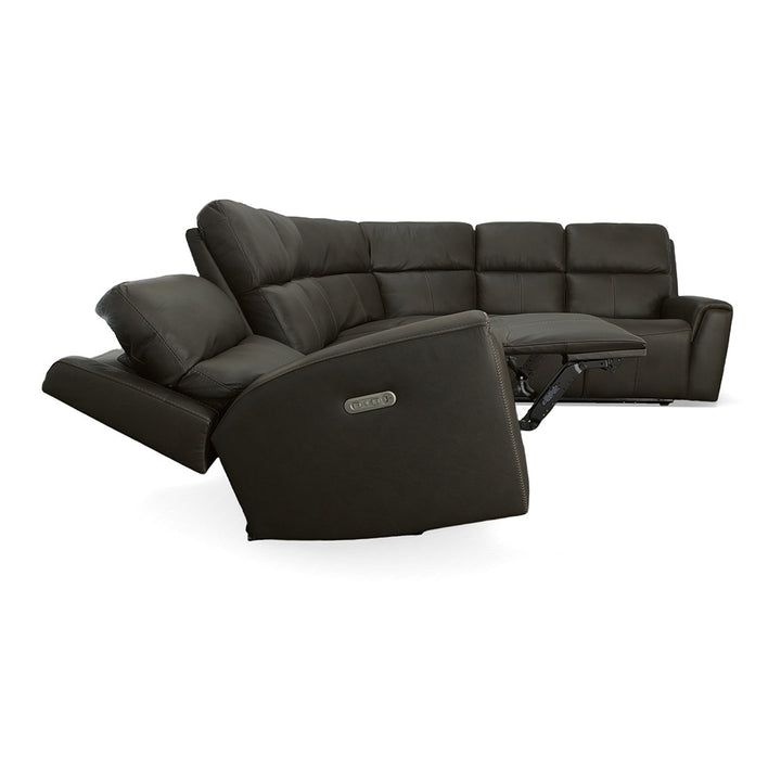 Jarvis Power Reclining Sectional Living Room Flexsteel   