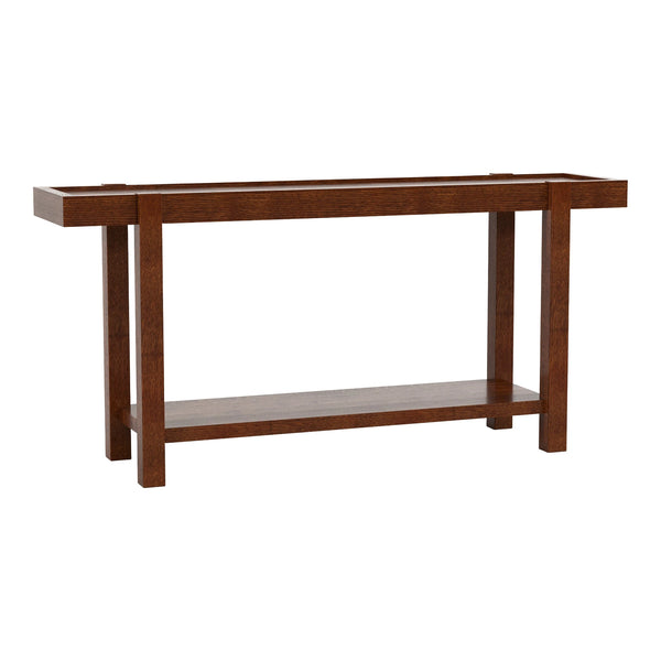 Durant Wood-Top Console Table