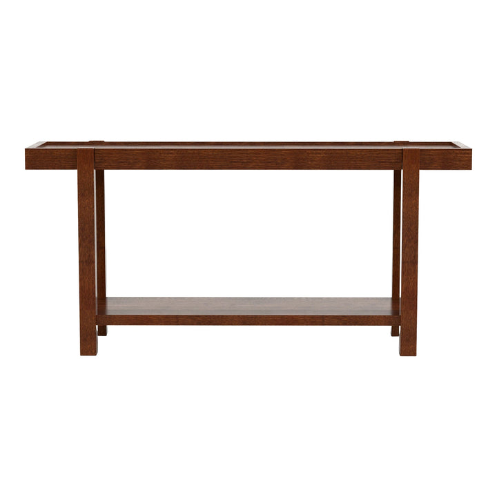 Durant Wood-Top Console Table Living Room Stickley