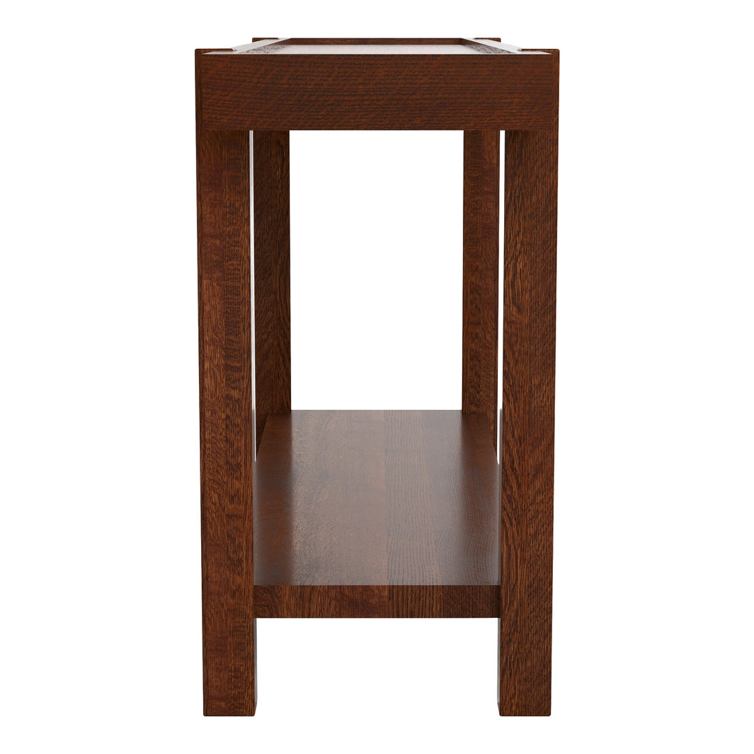 Durant Wood-Top Console Table Living Room Stickley