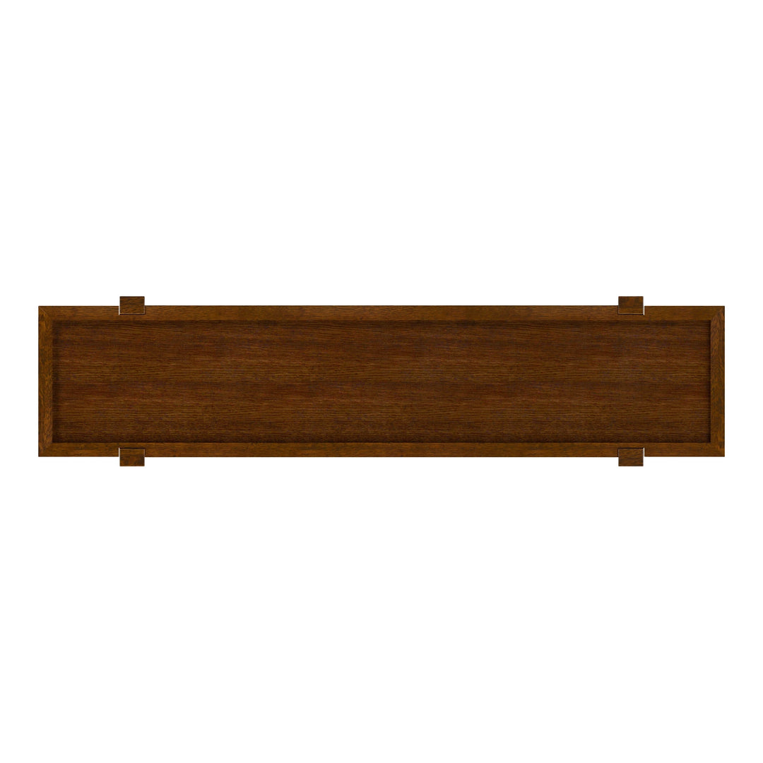 Durant Wood-Top Console Table Living Room Stickley