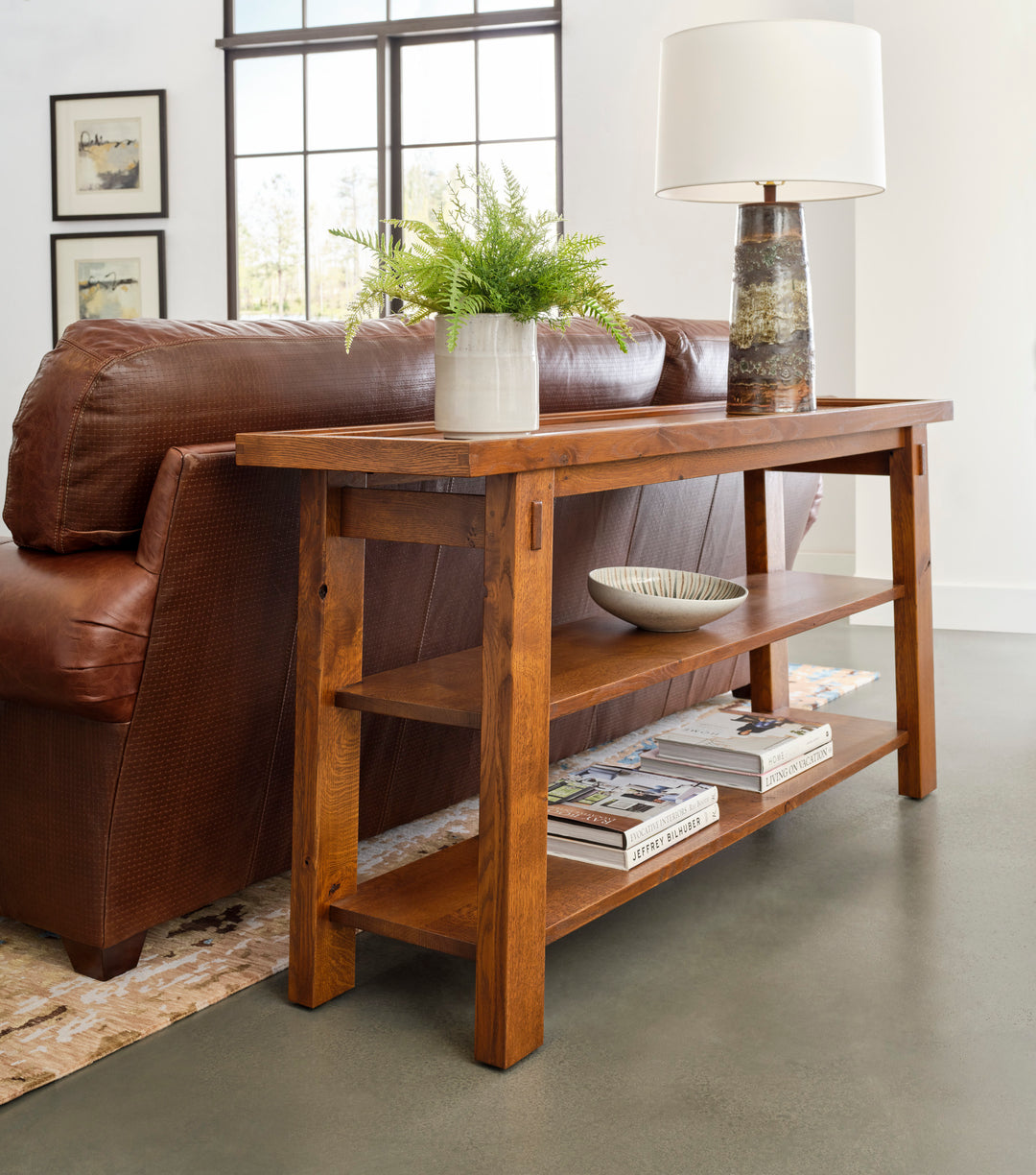 Santa Fe Console Table Living Room Stickley