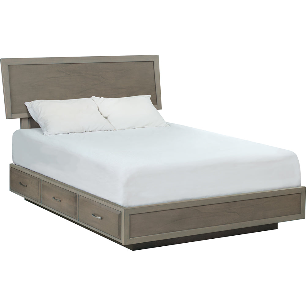 Ellison Adjustable Queen Storage Bed Bedroom Whittier Wood   