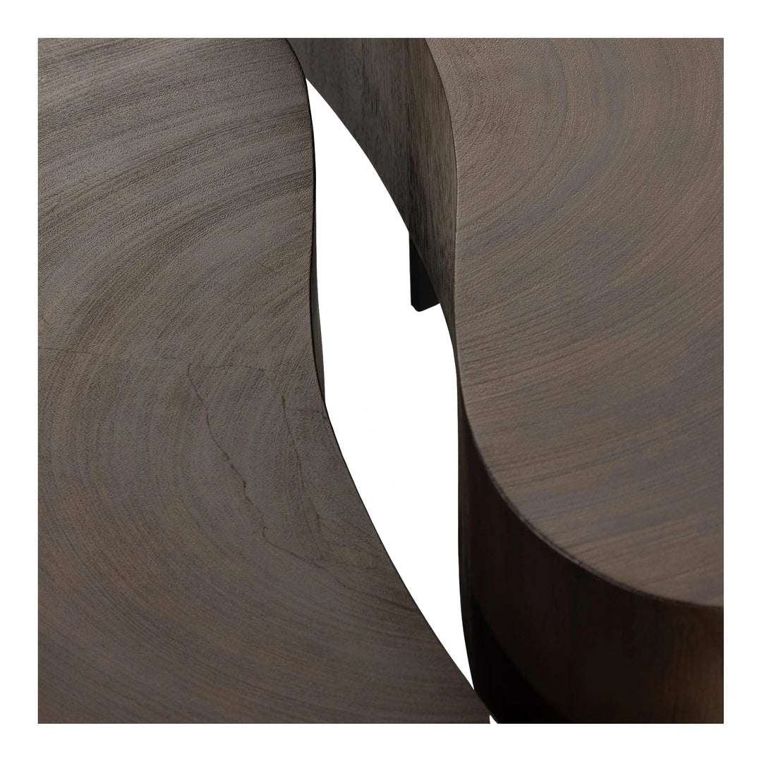 Avett Coffee Table, Smoked Guanacaste Living Room Four Hands