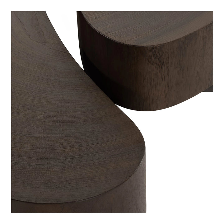 Avett Coffee Table, Smoked Guanacaste Living Room Four Hands