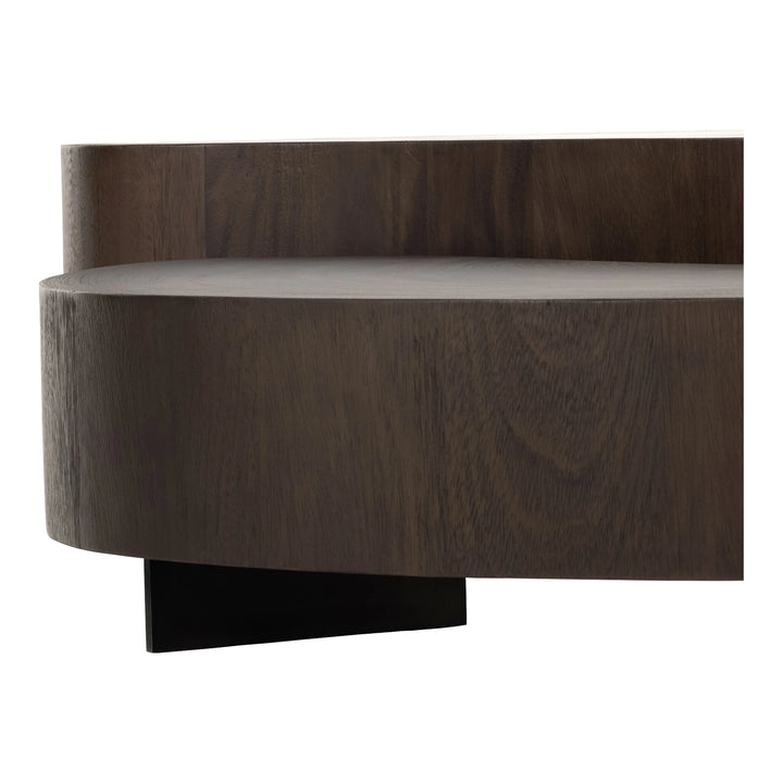 Avett Coffee Table, Smoked Guanacaste Living Room Four Hands