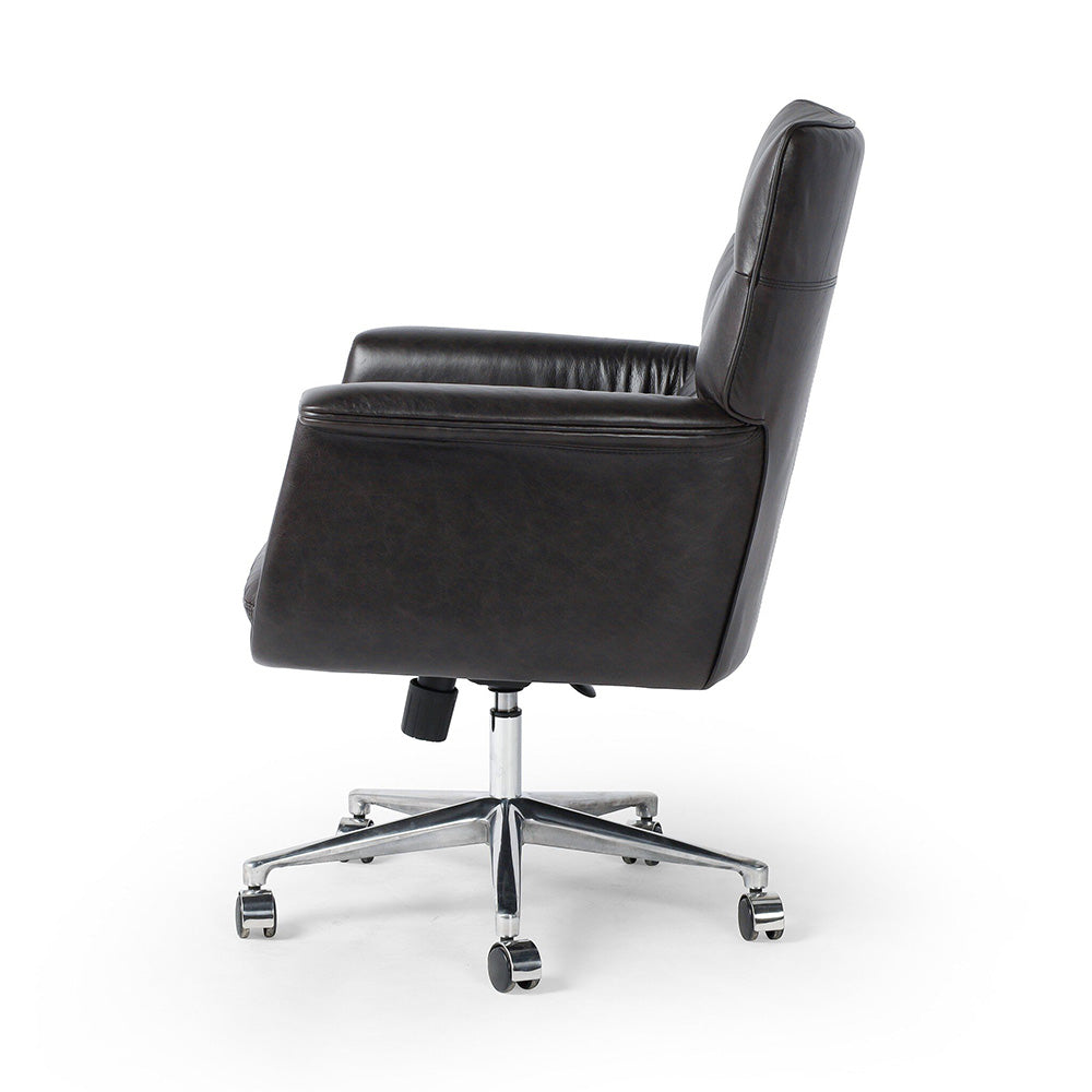 Humphrey Desk Chair, Sonoma Black Home Office Four Hands   