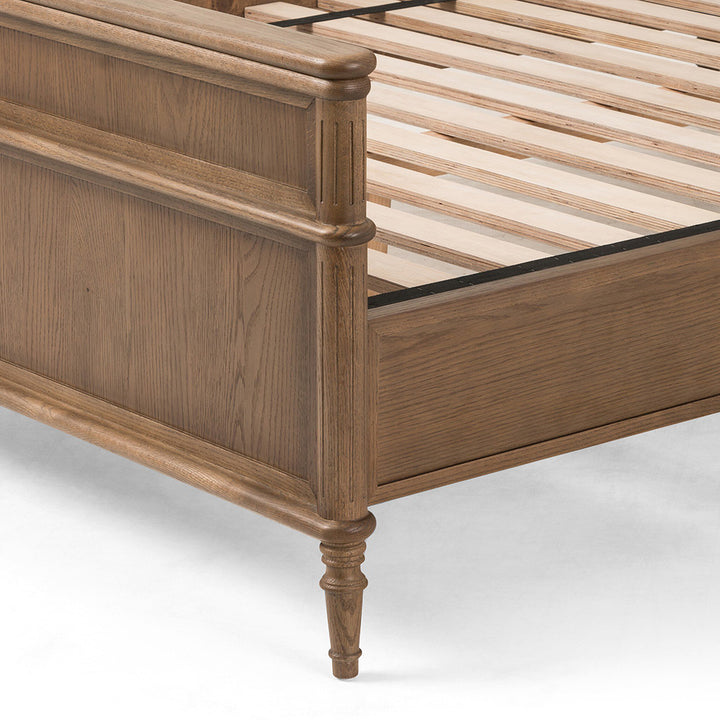 Toulouse Bed, Toasted Oak Bedroom Four Hands   