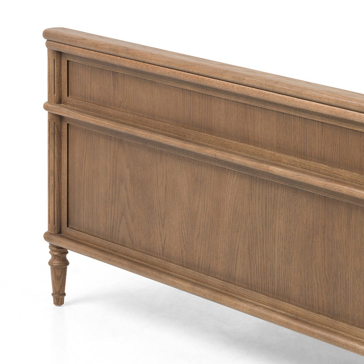 Toulouse Bed, Toasted Oak Bedroom Four Hands   