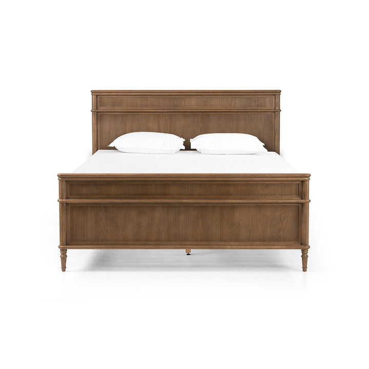 Toulouse Bed, Toasted Oak Bedroom Four Hands   